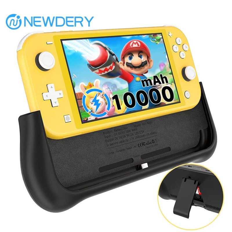 Battery Charger Case For Nintendo Switch Lite Fast Charging Dock Station 10400mA