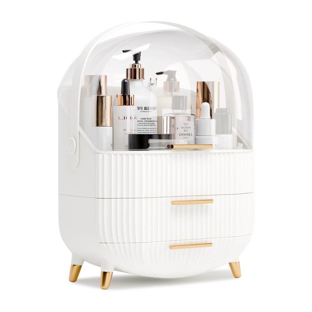 lurcns Makeup Organizers and Storage, Make up Organizer for Vanity Cosmetics ...