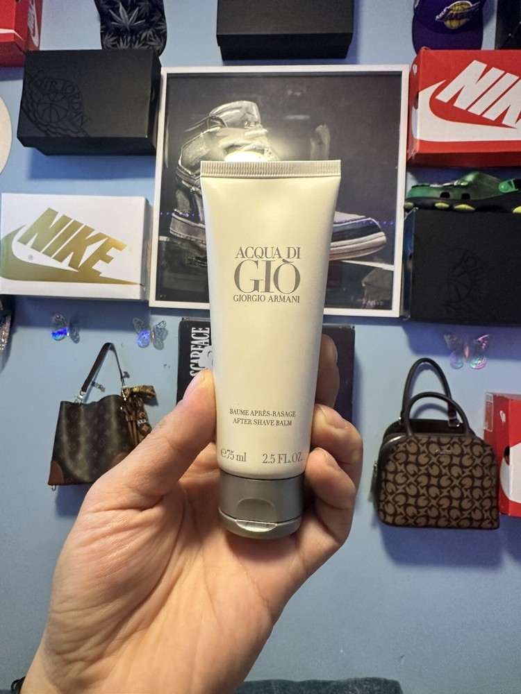 Giorgio Armani Acqua Di Gio Men’s After Shave Balm TRAVEL Sz 2.5oz, 75ml NWOB