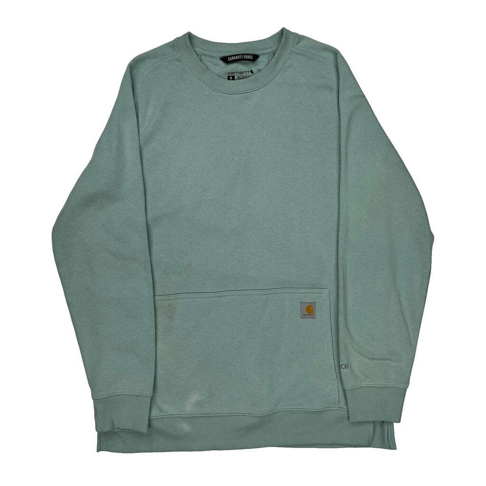 Carhartt Force Carhartt Sweatshirt - Medium Green Cotton