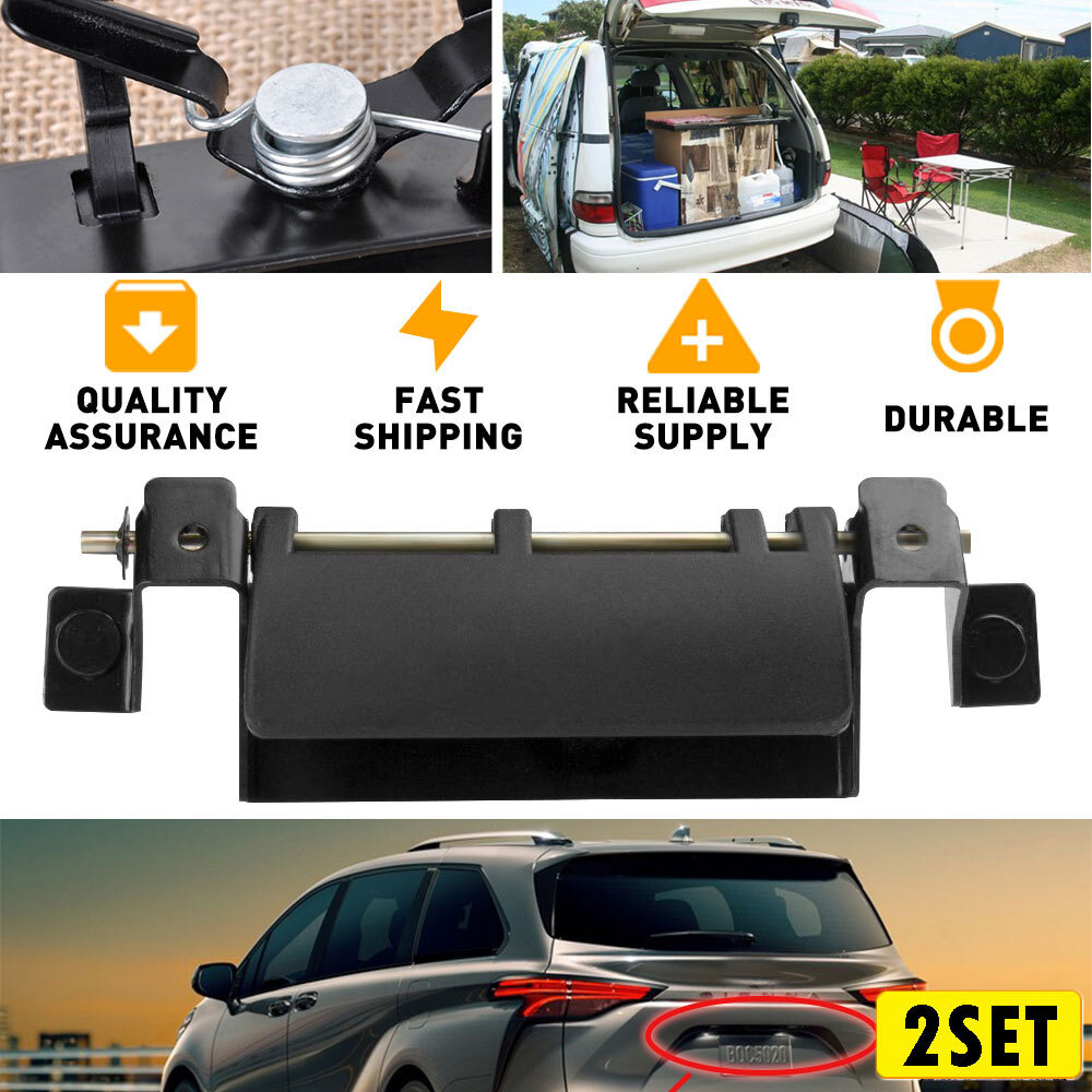 2X 69090-0C080 Liftgate Tailgate Latch Rear Door Handle For Sequoia & Sienna TOY