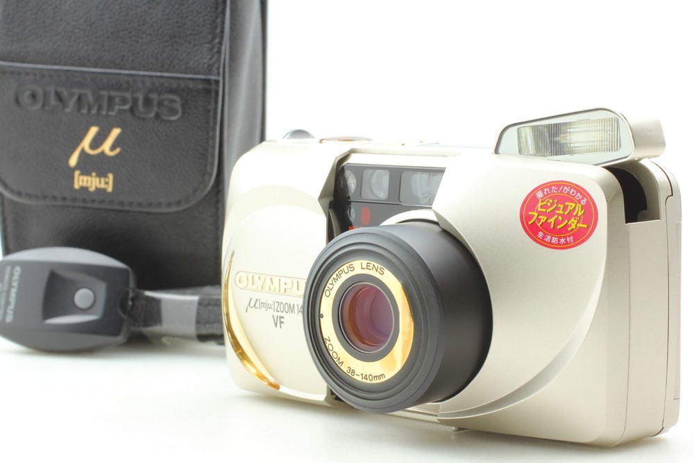 Olympus mju Zoom 140 VF 35mm Film Camera Mint Condition Japan Import  