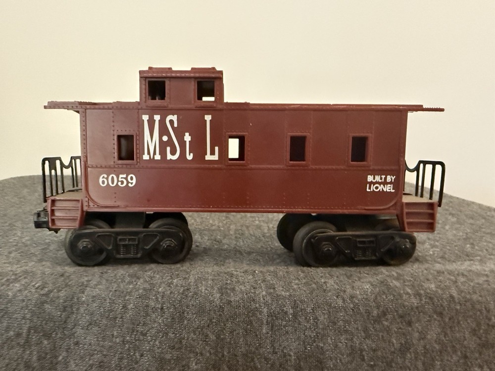 Lionel 6059 Maroon M&StL SP-Type Caboose Postwar O Gauge Train