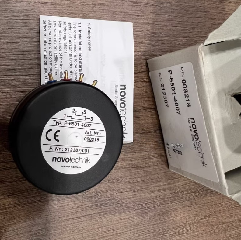 New Novotechnik P-6501-4007 Sensor 112568 One P65014007 Expedited Shipping