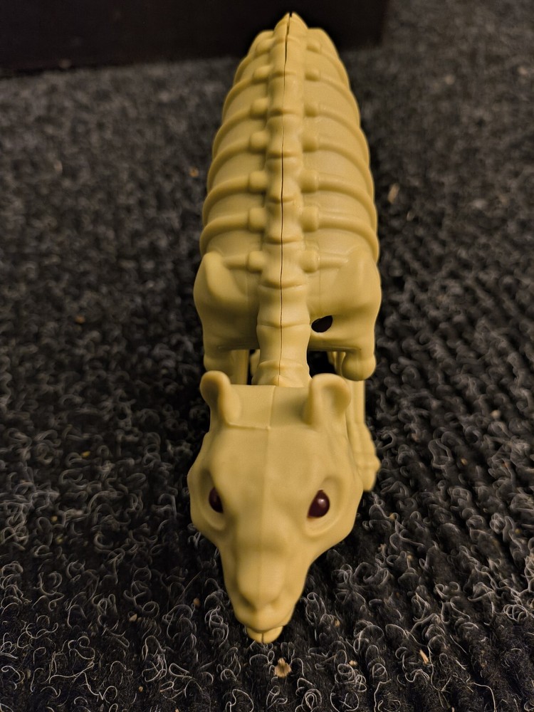 Cat Skeleton Halloween Eyes Light Up And Cat Howls WORKS! Motion Activated