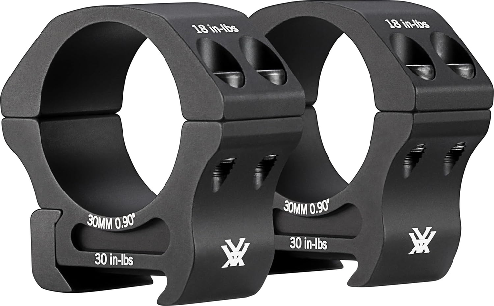 Optics Pro Series High-Quality Riflescope Rings for Precision Shooting