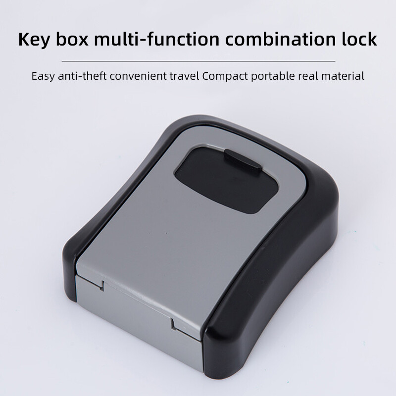 4-Digit Anti-Tamper Key Safe by QIN for Secure Storage