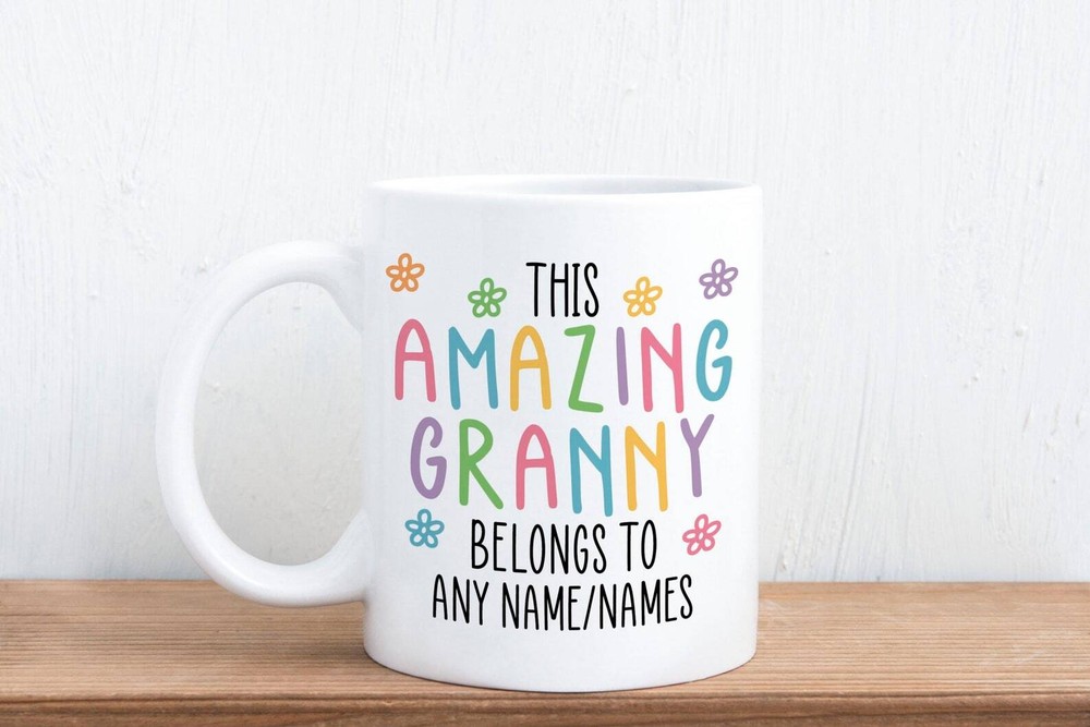 Custom Granny Gift Mug From Grandkids - Heartwarming & Personal