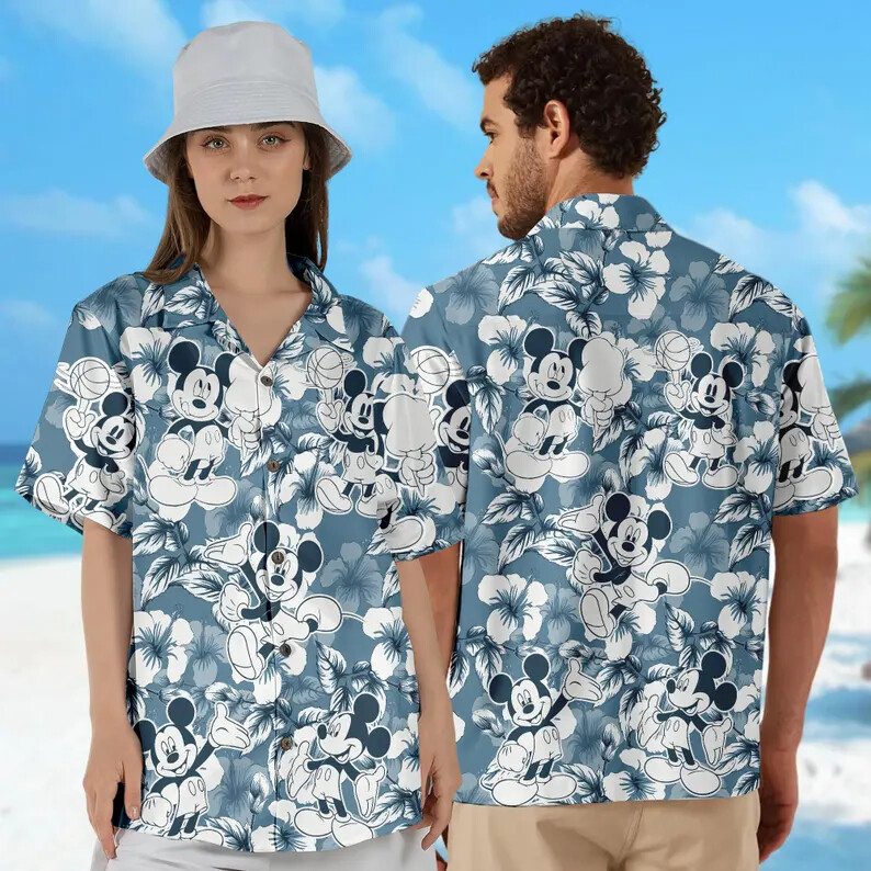 Mouse Tropical 3D HAWAII SHIRT MOTHER DAY GIFT ALL OVER PRINT BEST PRICE US SIZE