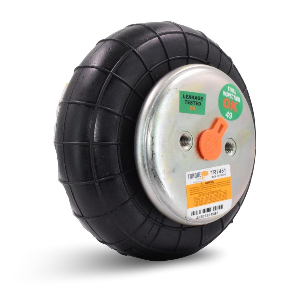 TORQUE Single Convoluted Air Spring Bag Replacement for Firestone W01-358-7451 /