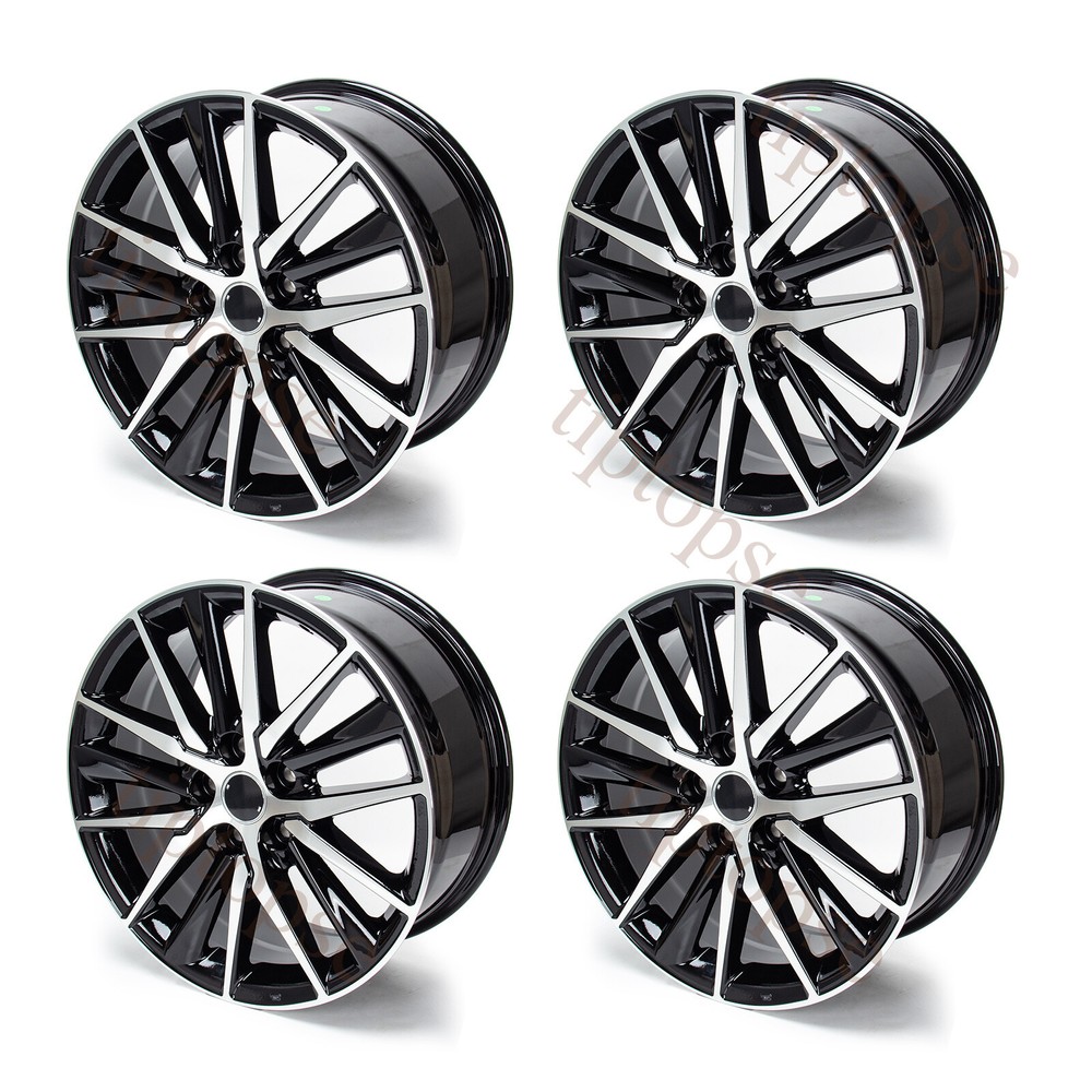 2021-2023 Toyota Camry 18x8 Black Wheel Rim Set of 4 OE 95093