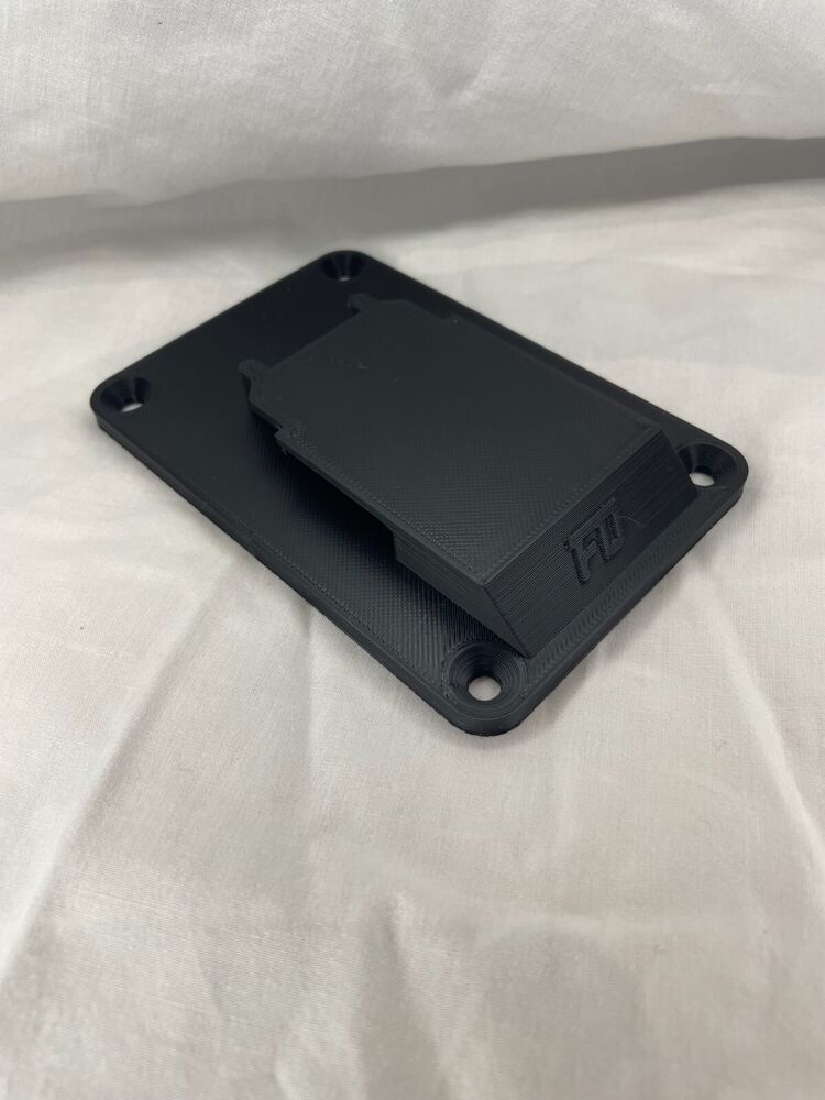 3D Printed Dewalt Tool Holder Black - Screw In Wall Works With any Dewalt Tool