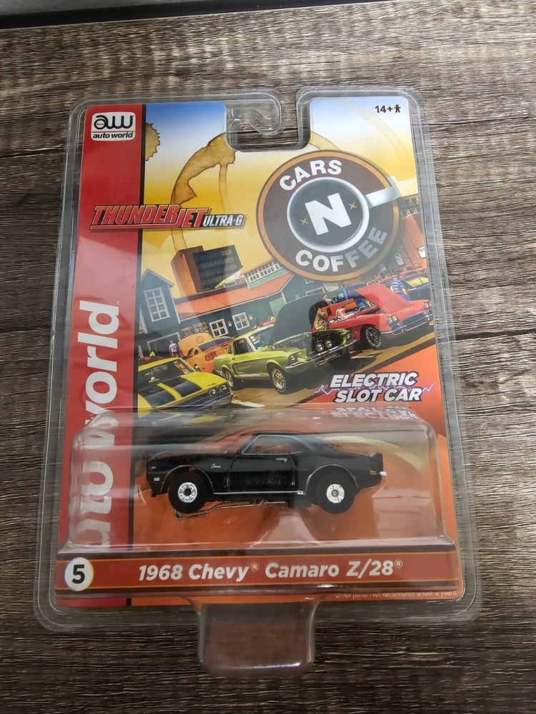 Autoworld HO Slot Car New Cars N Coffee 1968 Chevy Camaro Z/28