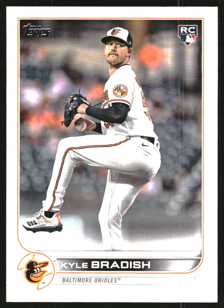 2022 Topps Update US66 Kyle Bradish Rookie Baseball Card