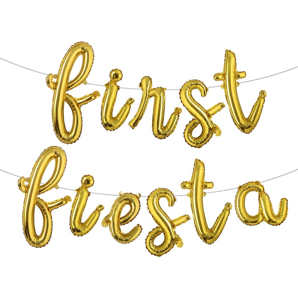 Mexican First Birthday Party Decorations - Fiesta Theme 1st Birthday Supplies Multicolor