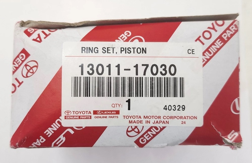 New Genuine Toyota Land Cruiser 1HDT 1HDFT 1HZ 4.2L Diesel Piston Ring Set STD
