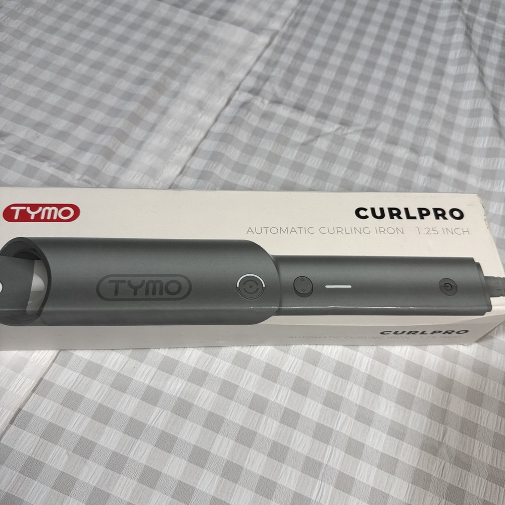 TYMO Automatic Rotating Curling Iron, CURLPRO Beach Waves, 1.25 Inch, Ceramic