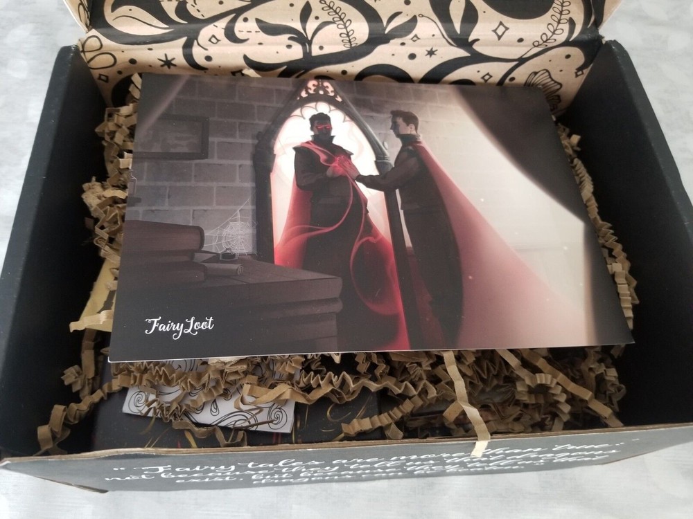 Fairyloot January 2022 Monsters Within Full Book Box Brand New