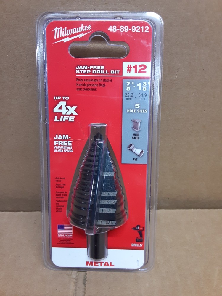 Milwaukee (48-89-9212) #12-Step Drill Bit