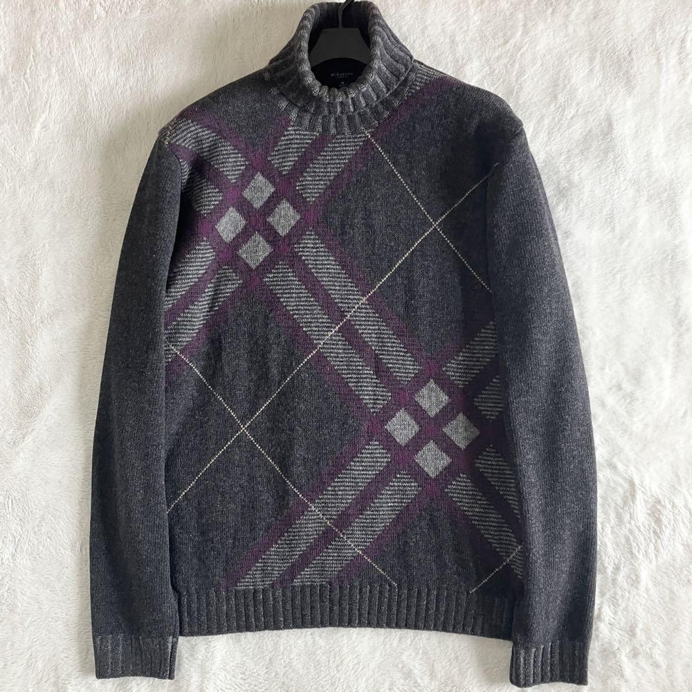 Burberry knit sweater Men's Fashion from Japan