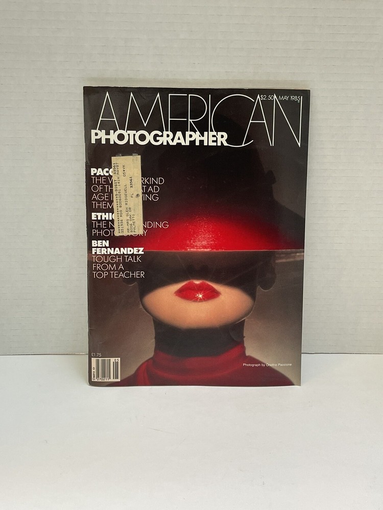 American Photographer Magazine May 1985 Onofrio Paccione Mexico Ben Fernandez