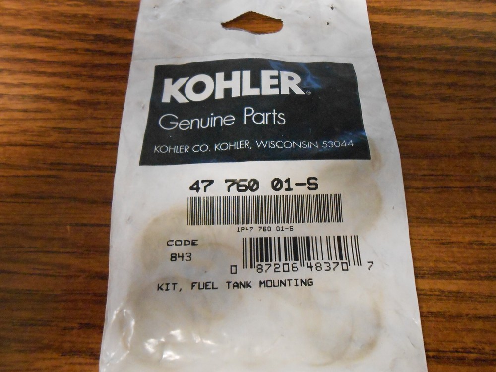 Kohler Fuel Tank Mounting Kit Part #47 760 01-S