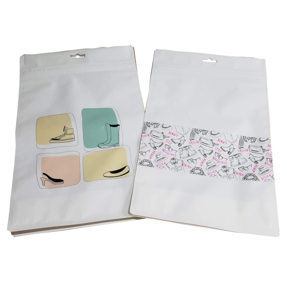 Shoe cloak bag white 71738