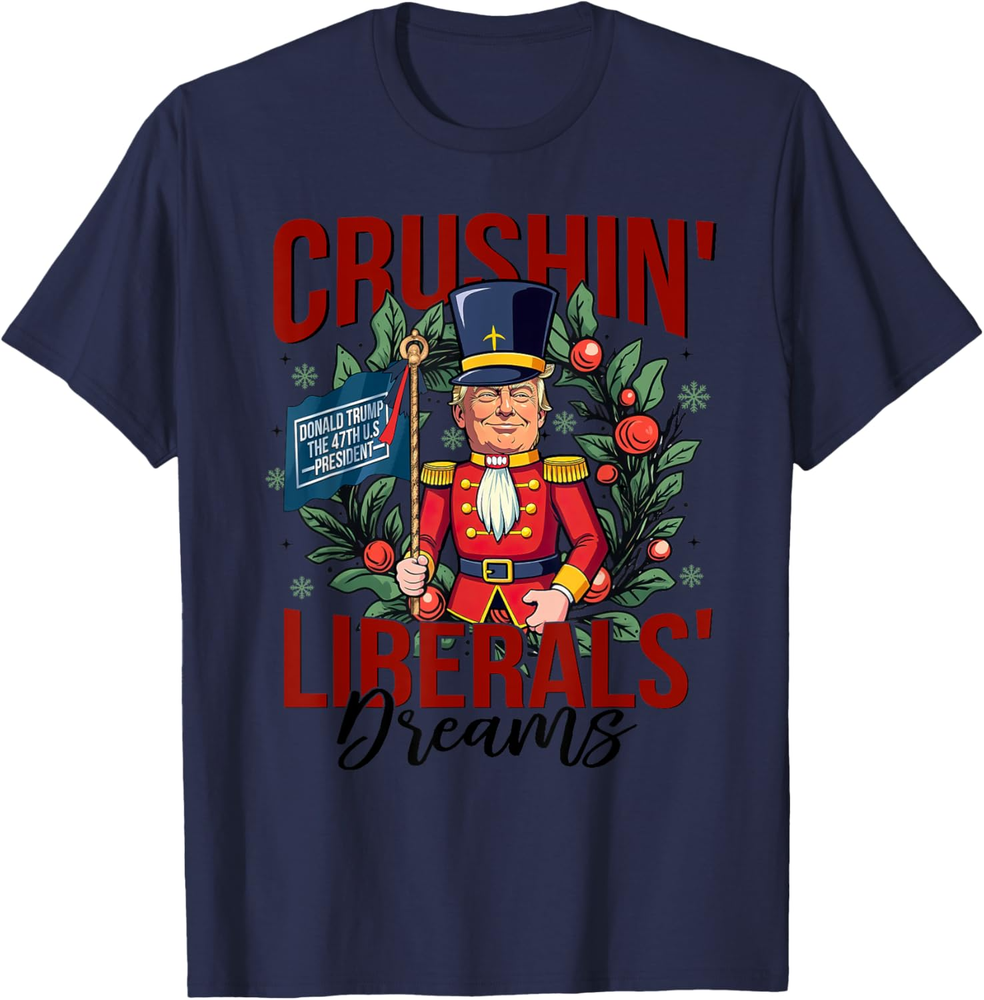 Christmas Humorous Trump Nutcracker The 47th Us President Sweatshirt T-shirt