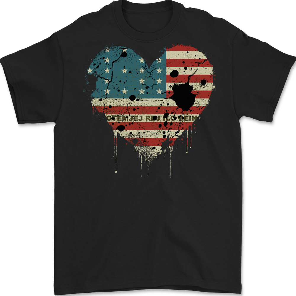 Love Flag Bikini Atoll Football Mens T-Shirt 100% Cotton