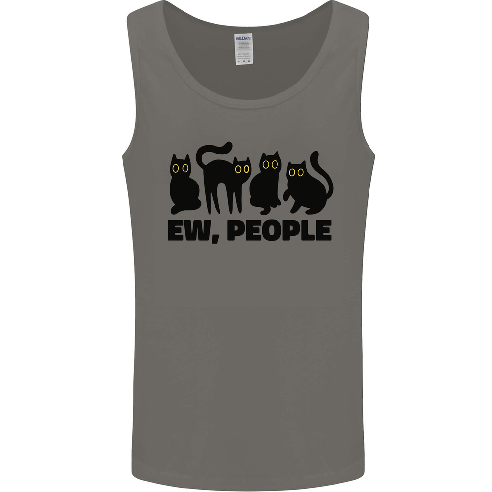 Ew People Cats Funny Mens Vest Tank Top