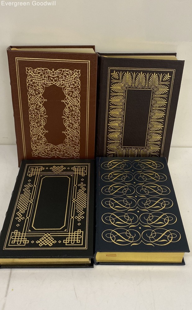 Leather-Bound Easton Press Collector's Edition Books Lot The Federalist & More