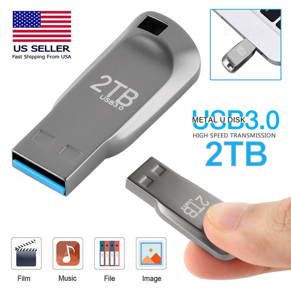 2TB USB 3.0 Flash Drive Thumb U Disk Thumb Memory Stick Pen PC Laptop Storage