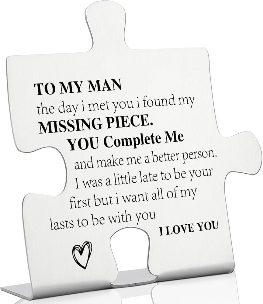 To My Men Gift, Valentines Anniversary Birthday Gifts for Him Fiance Husband, Bo