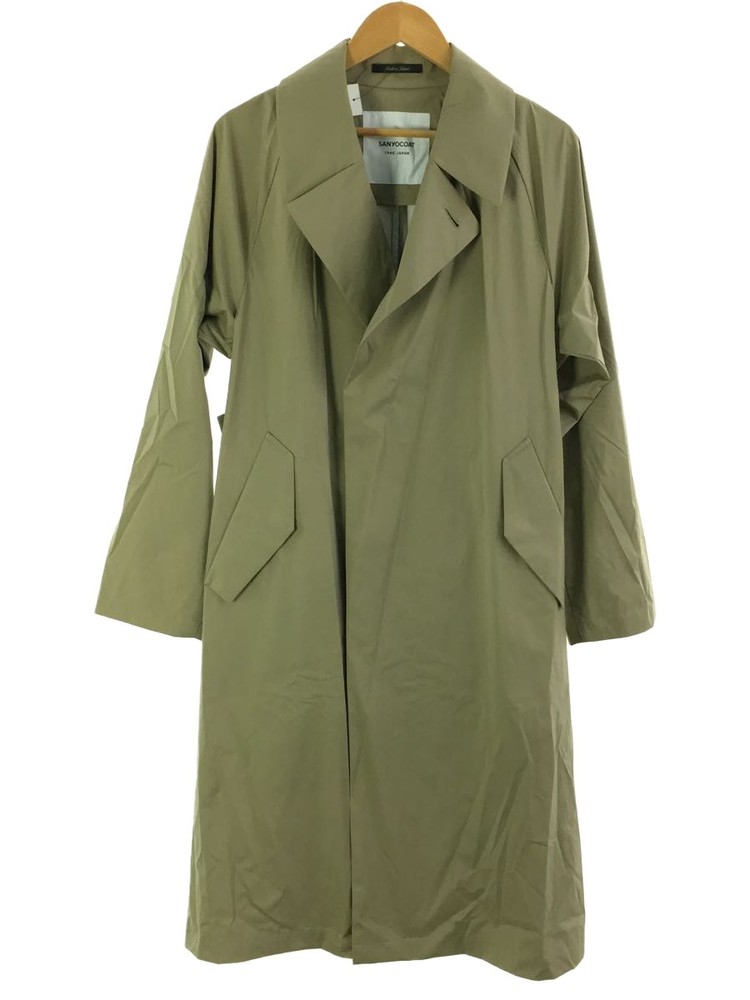 Trench Coat/M/Nylon/Beg/Plain/P1A12-706-73  2274