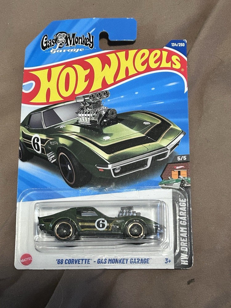 Hot Wheels Gas Monkey Garage 68’ Corvette Rare