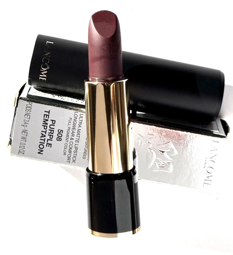 Lancome L’absolu Rouge Drama Matte Lipstick 508 Purple Temptation 3.4g