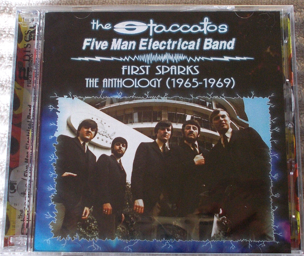 THE STACCATOS / FIVE MAN ELECTRICAL BAND FIRST SPARKS ANTH 1965-69 SEALED 2-CD