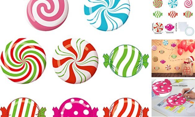 Candyland Party Decorations Candy Cutouts Bulletin Board Decorations for