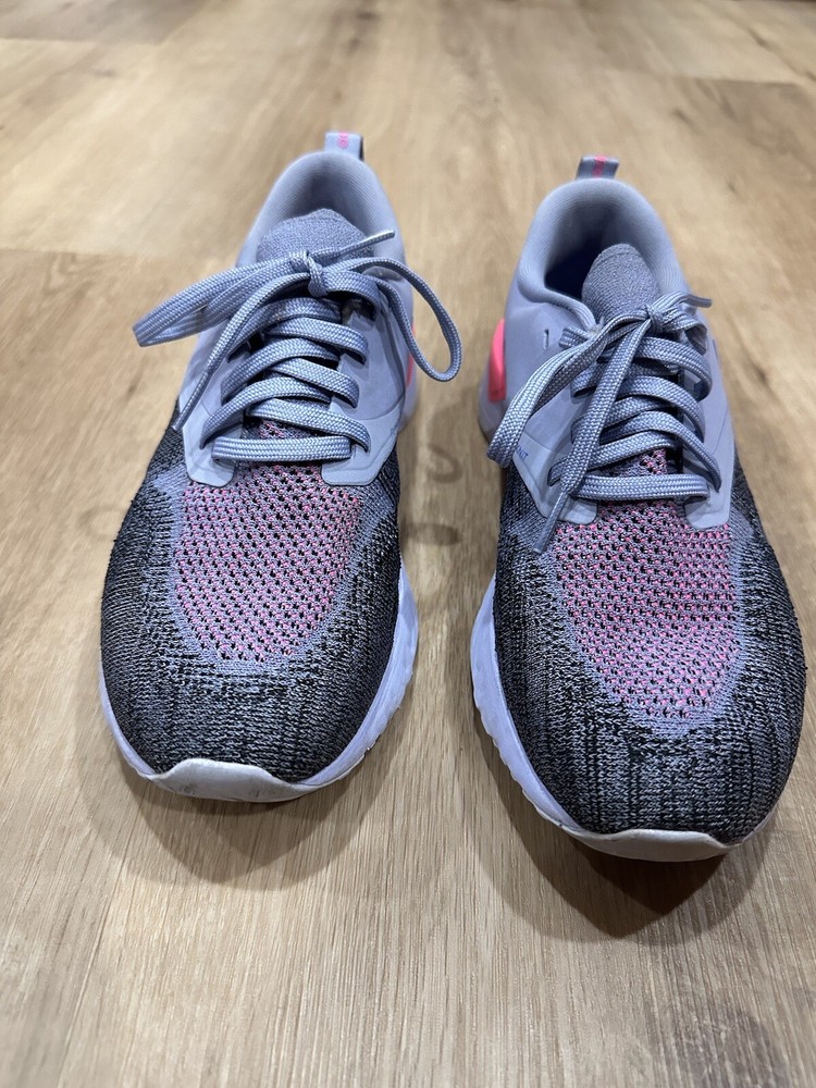 Size 8.5 - Nike Odyssey React Flyknit 2 Indigo Haze Black W