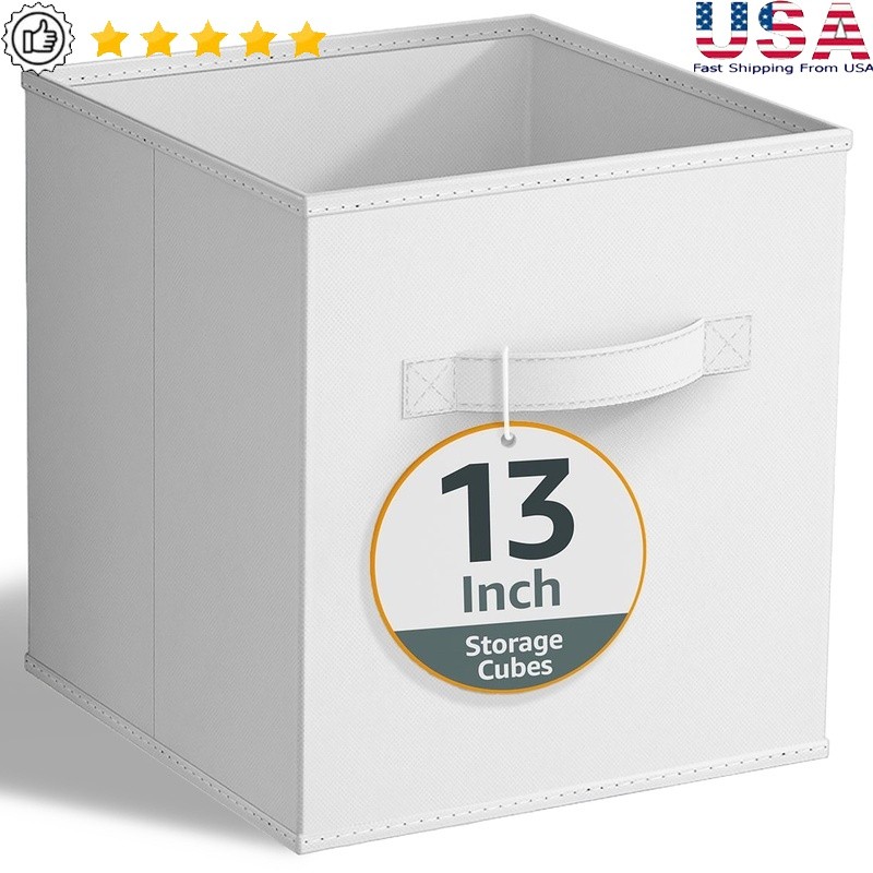 Collapsible Fabric Storage Cube Bin Organizing Toys Clothes Essentials New