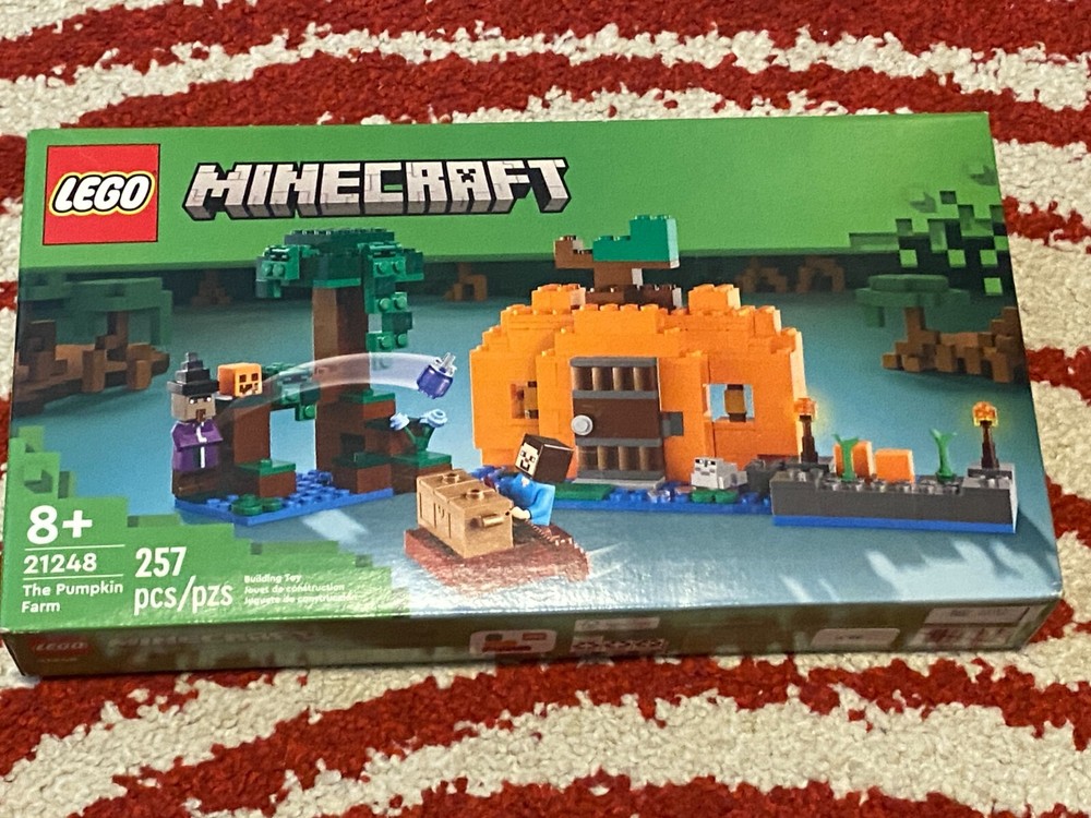 Lego Minecraft Pumpkin Farm Set 21248 Sealed Retired Rare