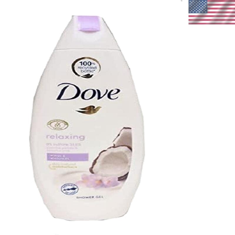 Coconut & Jasmine Body Wash 450ml 3-Pack for Soft Smooth Skin