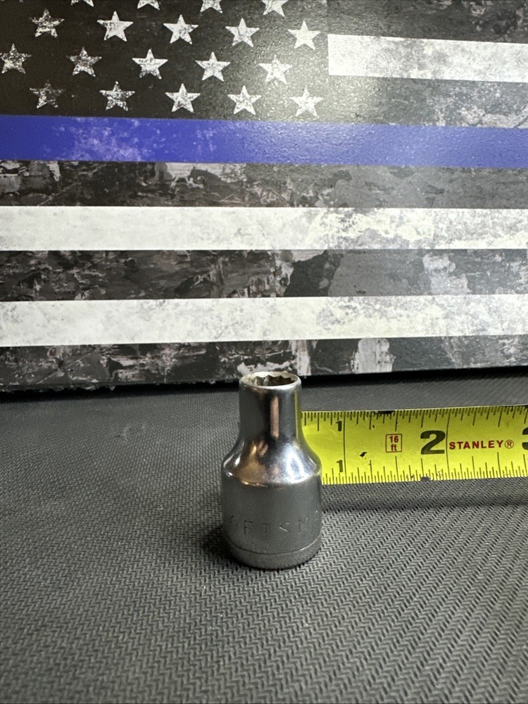 Vintage Craftsman 1/2” Drive 12 Point Deep Socket  =V= Free Ship!! 9mm