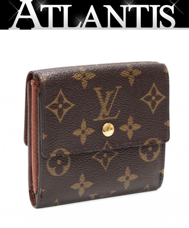 LOUIS VUITTON Port Monnaie Bien Carte de Cr dit W fold Wallet Monogram M61652 73
