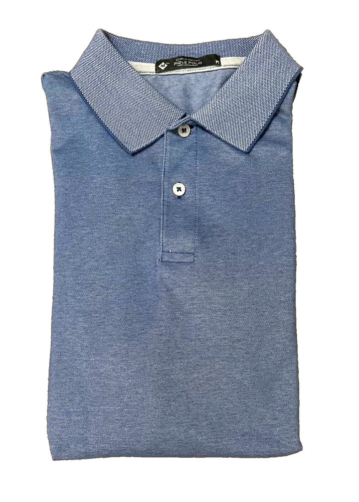 Members Mark Stretch Cotton Pique Polo Shirt for Men Medium Lavender-image