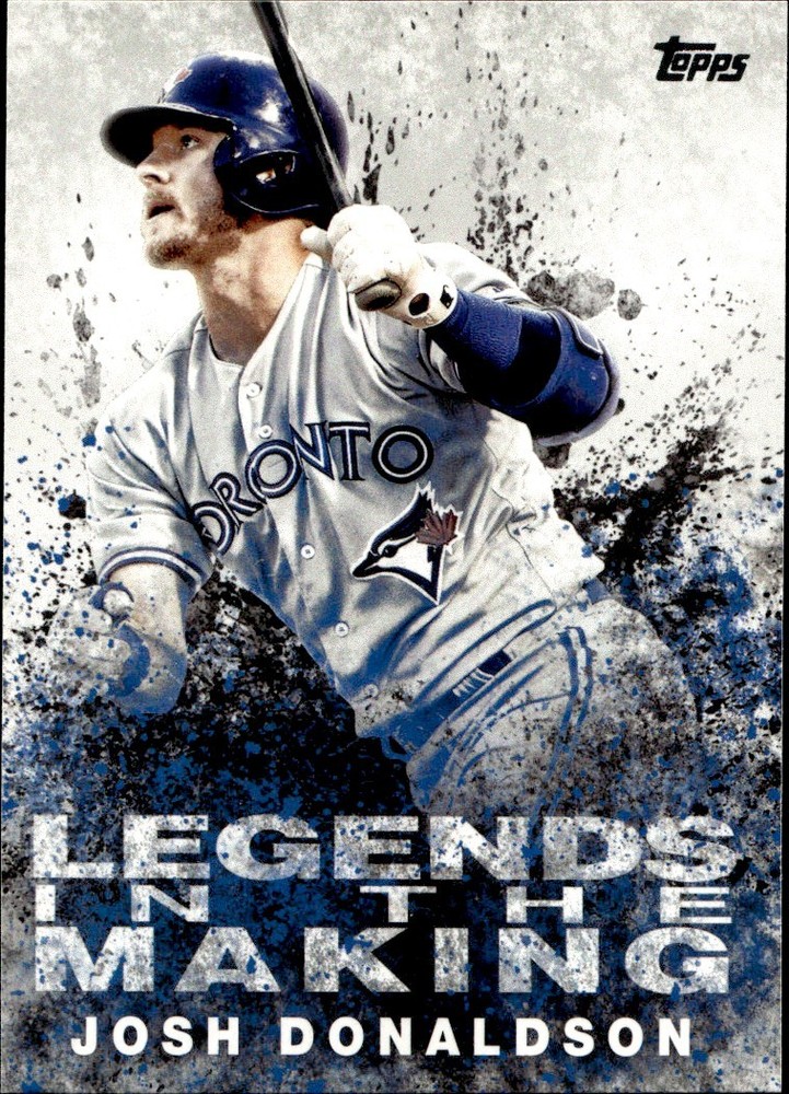 2018 Topps Legends in the Making Blue Josh Donaldson Toronto Blue Jays #LTM-JD