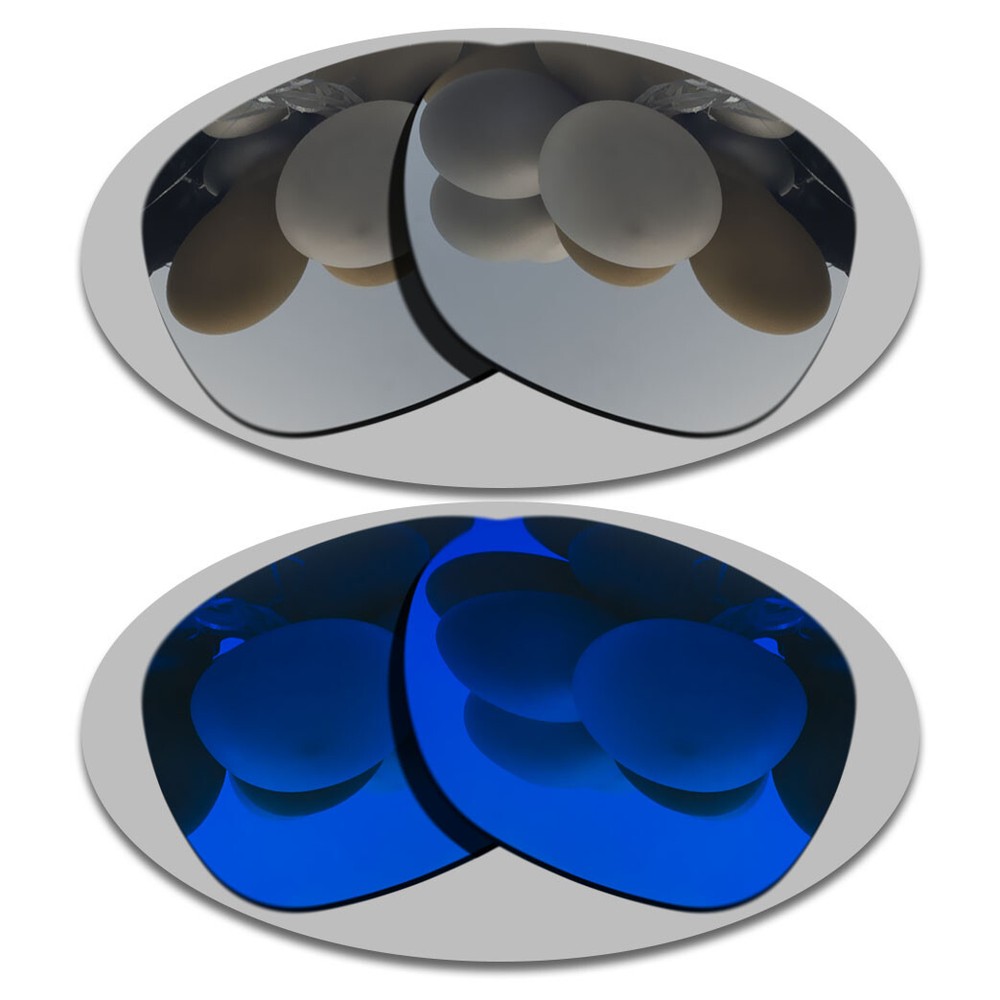 Silver&Deep Blue Lenses Replacement For-ALTO S/M Polarized