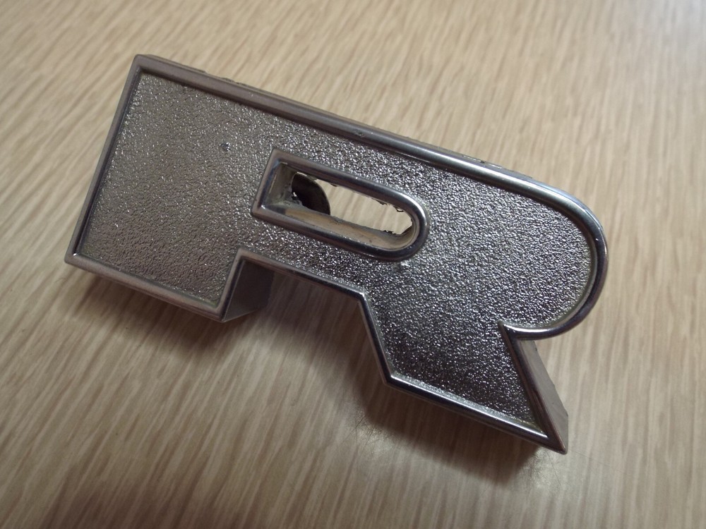 R Letter Emblem 1973 1974 1975 1976 1977 Ford F100 F150 F250 F350 Truck Grill B