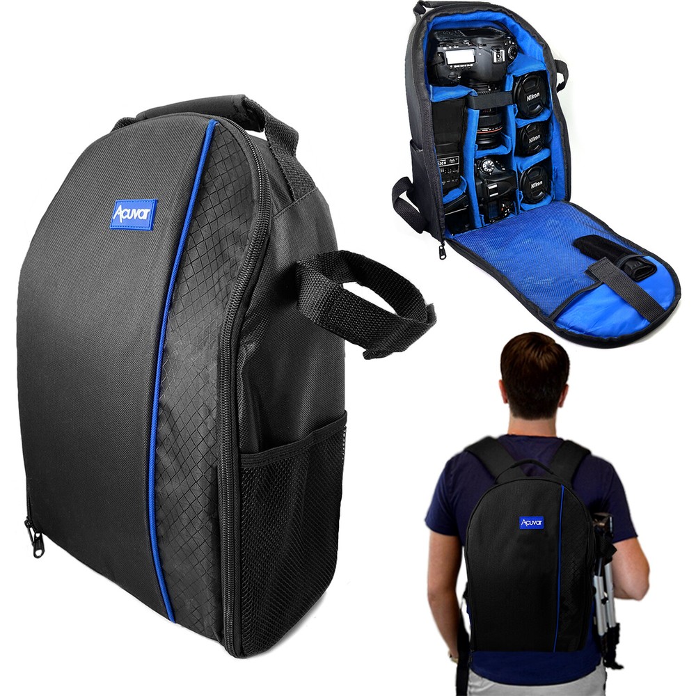 Waterproof Shockproof Bag Backpack for Canon EOS Sony Nikon DSLR Digital Camera