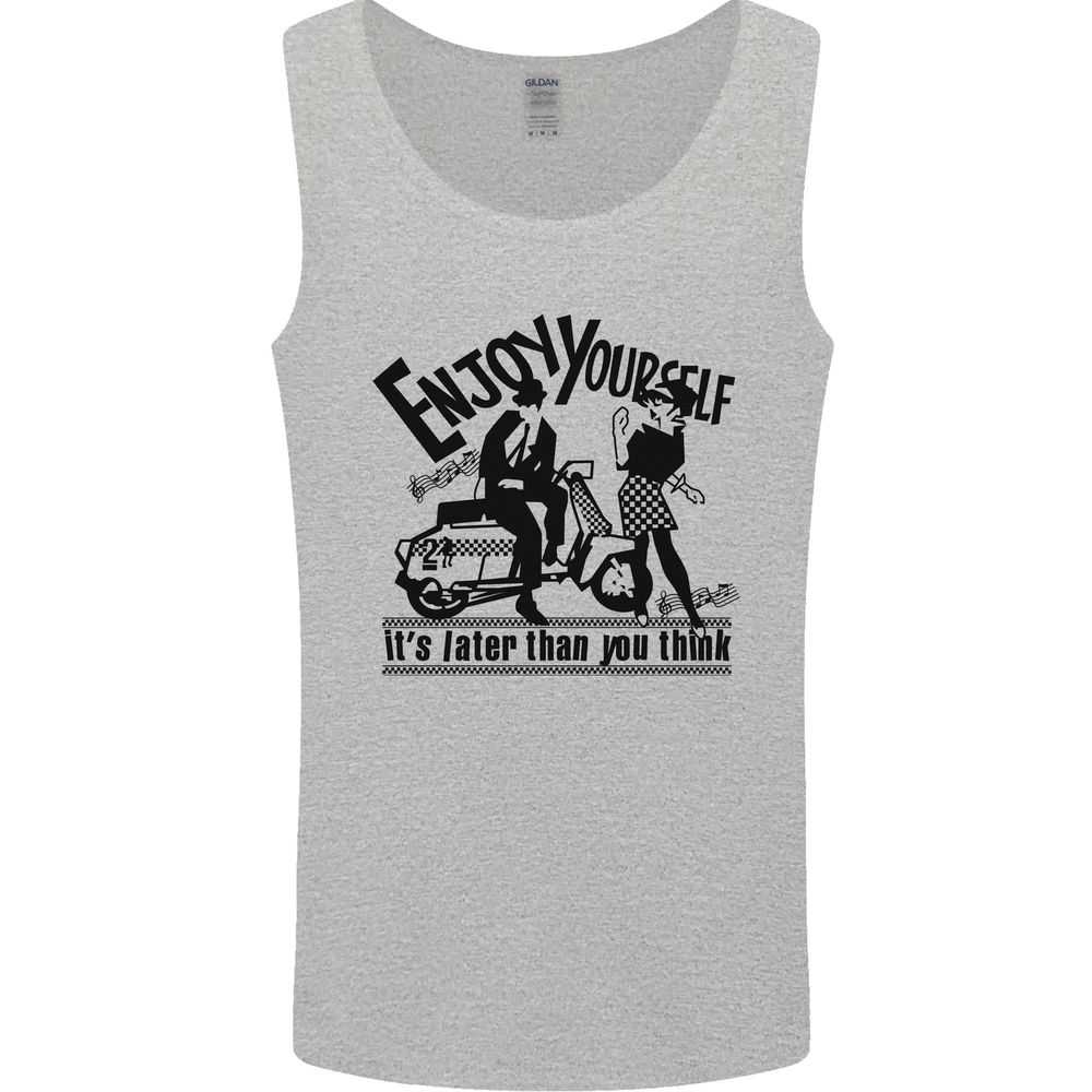 2Tone Enjoy Yourself 2 Tone SKA Music Mens Vest Tank Top